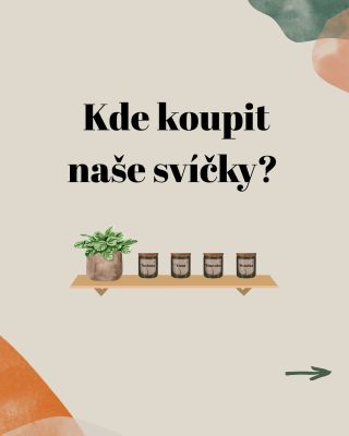 🏠🛍️Nedávno jsme se vás ptaly, v jaké vaší oblíbené prodejně/podniku byste rádi naše svíčky. A my jsme moooc rády, že zatím...