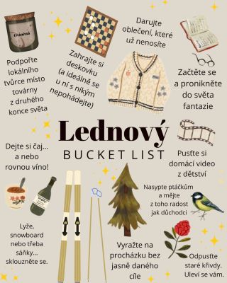 Je tady leden a my pomalu pošilháváme po jaru… který je však daleko, tak tady naše malý tipy, co dělat v teď. ⛷️🪶☕️ Co...